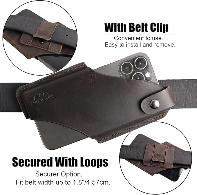 Topstache Leather Phone Holster/ Sheath - Image 4