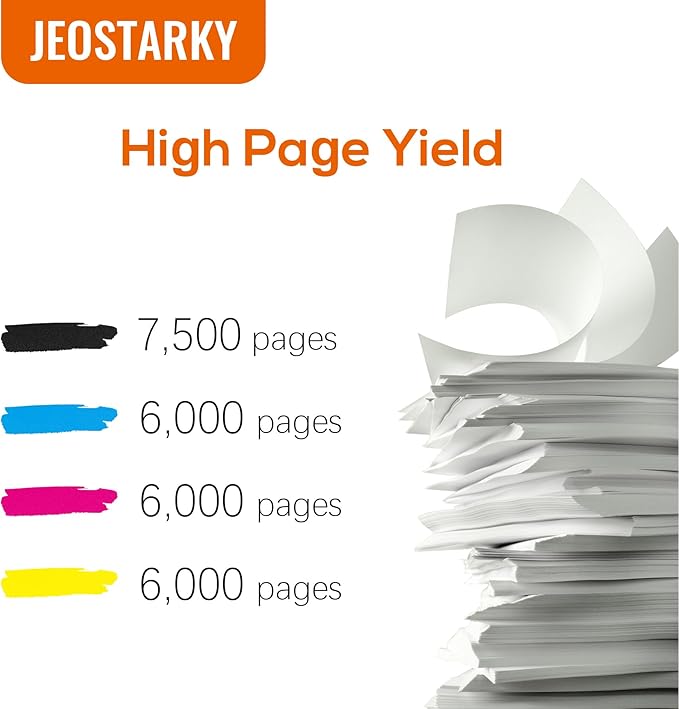 414x Toner Cartridges 4 Pack High Yield Replacement - Image 4