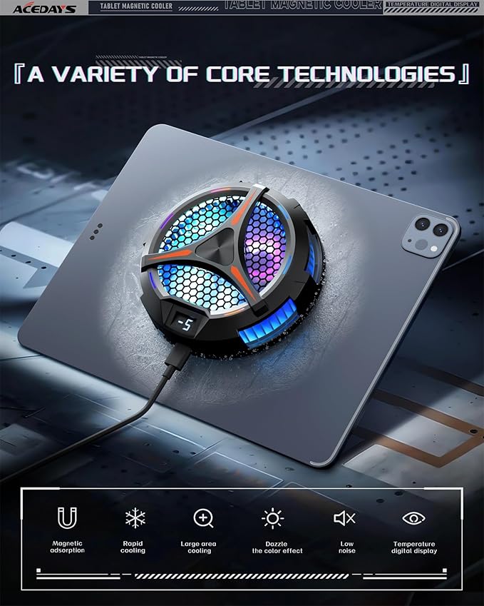 iPad Cooler, Magnetic Tablet Cooler - Image 3