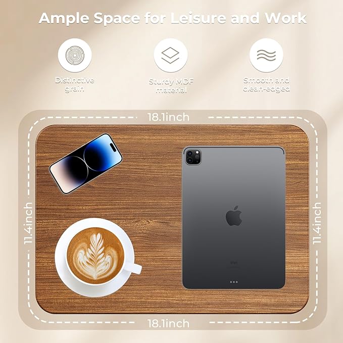 Portable Laptop Floor Stand, Bedside/Sofa Table - Image 4