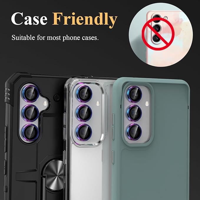 YWXTW Camera Lens Protector for Samsung Galaxy S24 / S23 / S23 Plus, 9H - Image 6