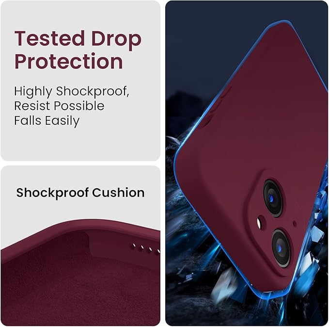 FireNova Designed for iPhone 15 Case, Silicone Upgraded Phone Case with - Image 4