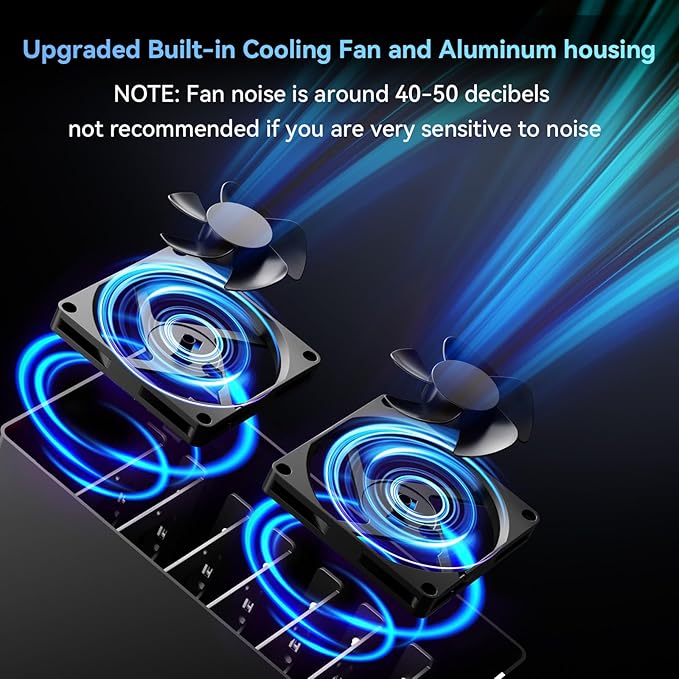 Aluminum 8 Bay 10Gbps Hard Drive Enclosure - Image 4