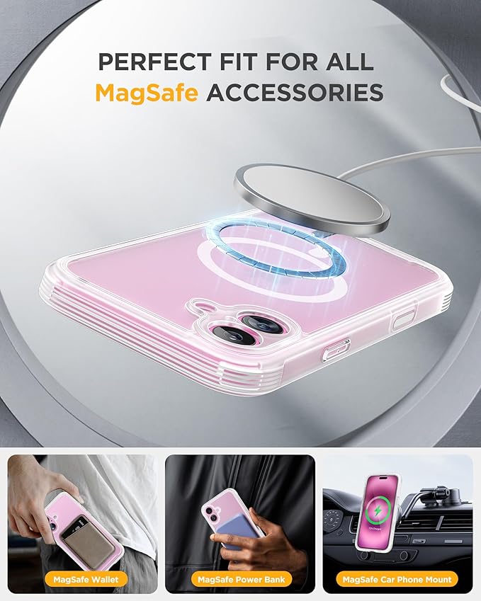 Miracase Magnetic for iPhone 16 Plus Case Full-Body Phone - Image 6