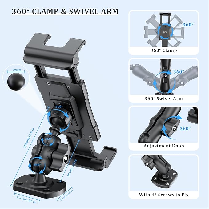 OHLPRO Tablet Wall Mount Holder - Image 2