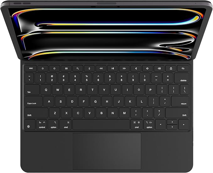nimin Keyboard Case for iPad Pro 13 inch 2024, Magnetic Attach, 7-Color - Image 9