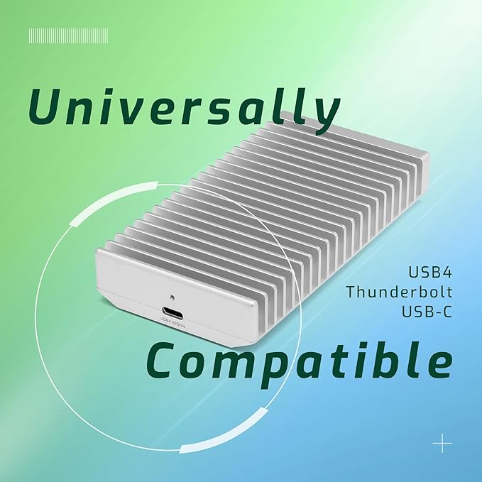 OWC 2TB Express 1M2 40Gb/s Portable NVMe SSD USB4 Ultra Fast External SSD Drive - Image 3