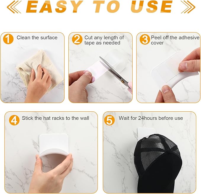 12 Pcs Headphone Wall Hangers Adhesive Gaming Headset Holder Hooks - Image 3