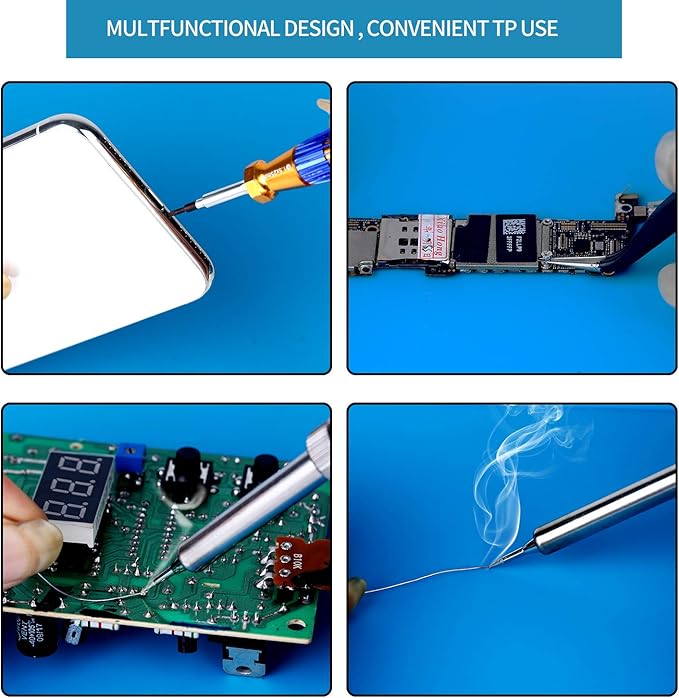 Kaisi S-130 Insulation Silicone Soldering Mat Repair Mat, Heat Resistant - Image 5