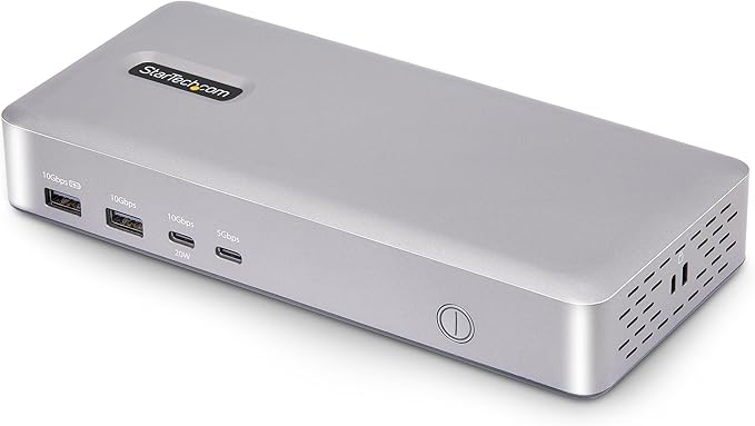 StarTech.com USB-C Docking Station, 40Gbps Data Transfer, 2.5Gb Ethernet by StarTechcom