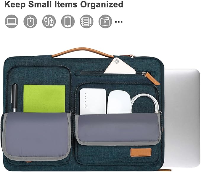 MOSISO 360 Protective Laptop Case 16 inch, 15-15.6 inch Laptop Sleeve Compatible - Image 2