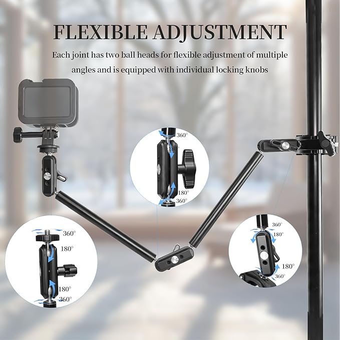 FIFIELD 22" Magic Arm with Super Clamp Overhead Camera Mount - Image 3