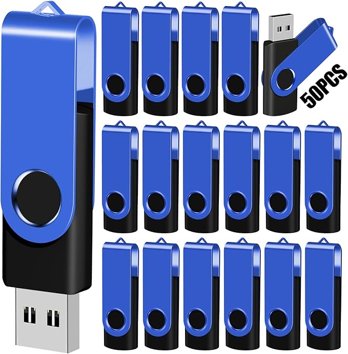 EASTBULL Flash Drive Bulk 2GB USB 50 Pack by EASTBULL