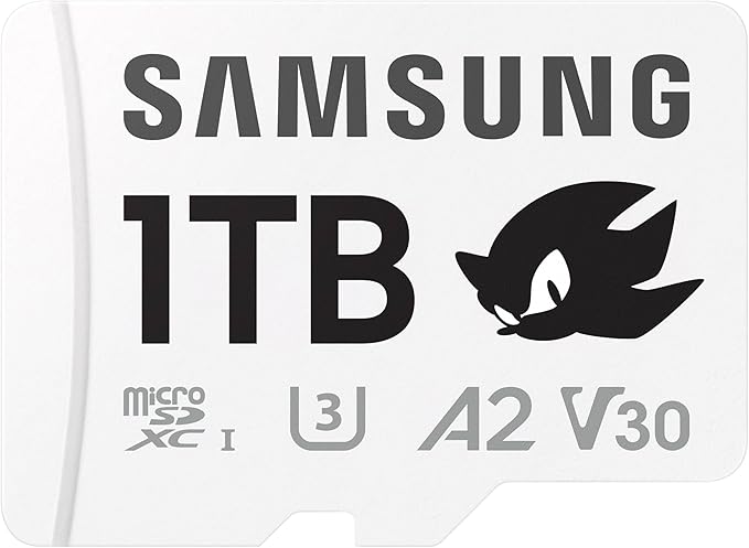 Samsung PRO Plus Sonic The Hedgehog + Adapter, 1TB microSDXC, Up-to 180MB/s by Samsung%C2%AE