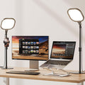 2 Packs Video Conference Lighting Kits, Dimmable Desk Ring Light by LitONES
