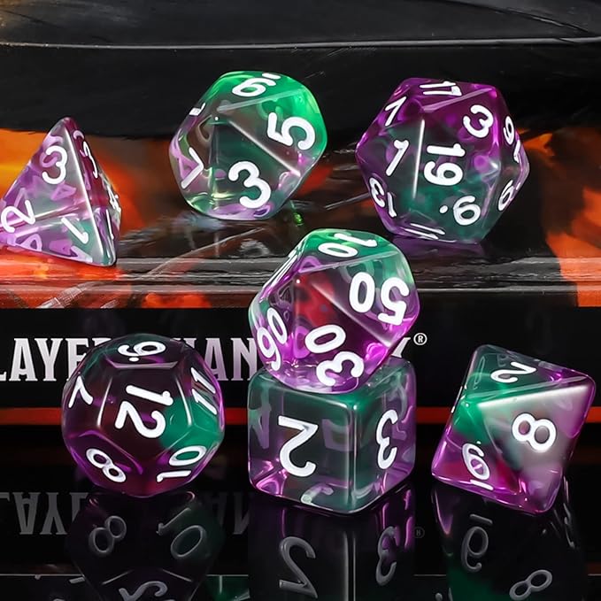 QMAY DND Dice Set -D&D Polyhedral Dice - Image 5