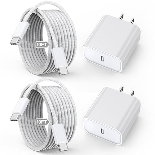 10FT Apple iPhone 16 15 Charger, iPad Pro/Air/Mini by Vagavo