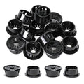 25 Pcs Cable Grommet, Snap Bushing 3/4" Mounting Diameter, Flexible by BOPOREAE