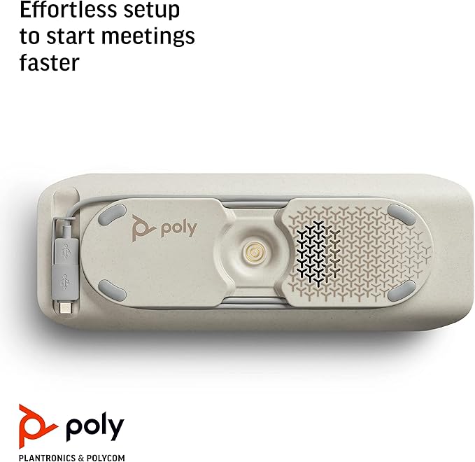Poly - Sync 40 Smart Speakerphone - Flexible Work Spaces - Connect to PC/Mac - Image 6