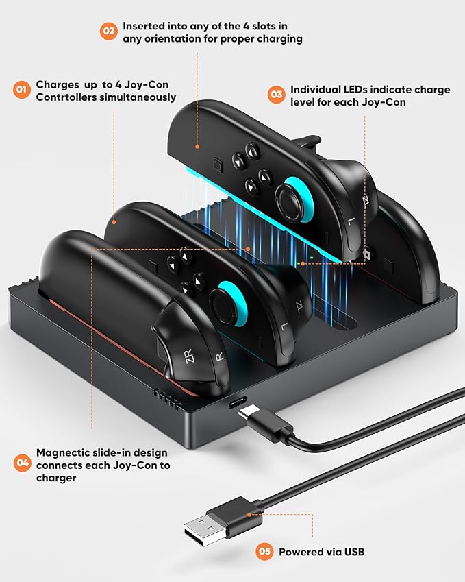 Snowkids Charging Dock Compatible - Image 2