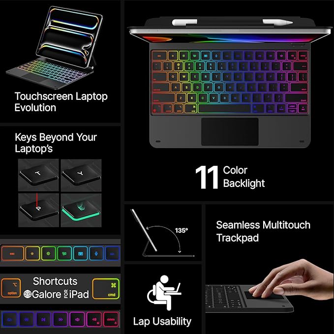 typecase Keyboard Case for iPad Pro 13-inch 2024, Magic Keyboard - Image 4