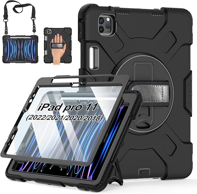 Case for iPad Pro 11 Inch: Silicone Cover for iPad 11 Generation by MiesherkSTOCK