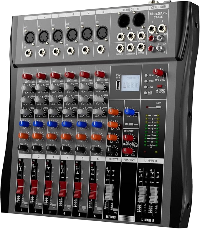 Professional DJ Audio Mixer by PROFESSIONALAUDIOEQUIPMENT
