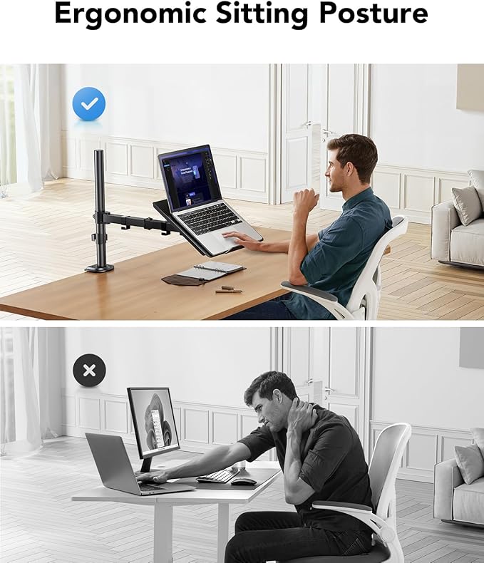 HUANUO Laptop Desk Mount - Image 6