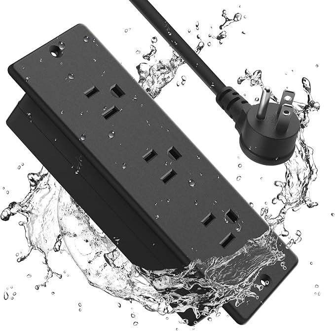 Conference Recessed Power Strip Waterproof, Table Power Outlet, Furniture Flush by Jgstkcity