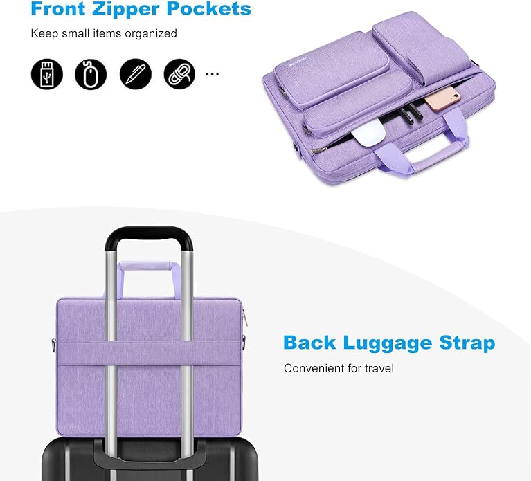 MOSISO Laptop Shoulder Bag, Computer Bag - Image 2