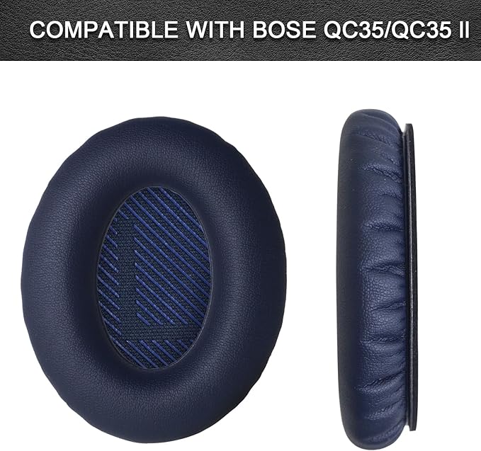 Replacement Ear Pads for Bose QuietComfort 35 35 II 15 25, Headphone Ear Covers - Image 2