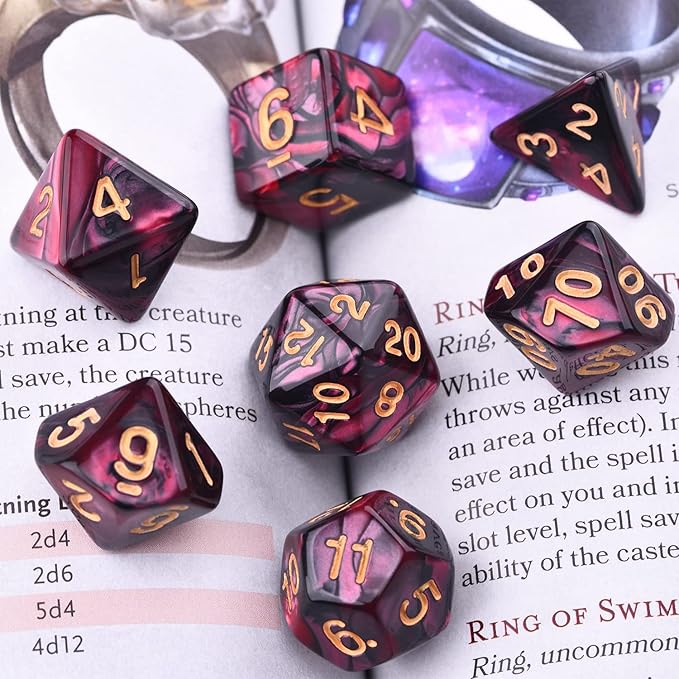 DND Dice Sets 30 x 7 Polyhedral RPG Dice - Image 8
