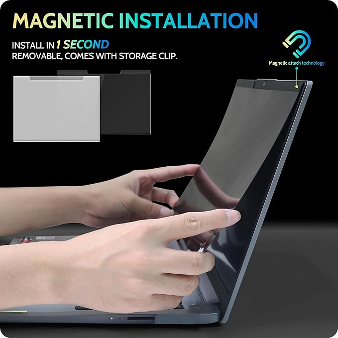 Magnetic Laptop Privacy Screen 16"&16.1" - Image 2