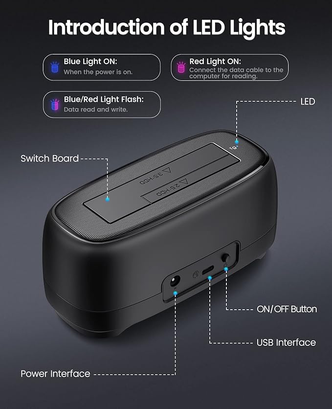 ORICO Hard Drive Docking Station - Image 7