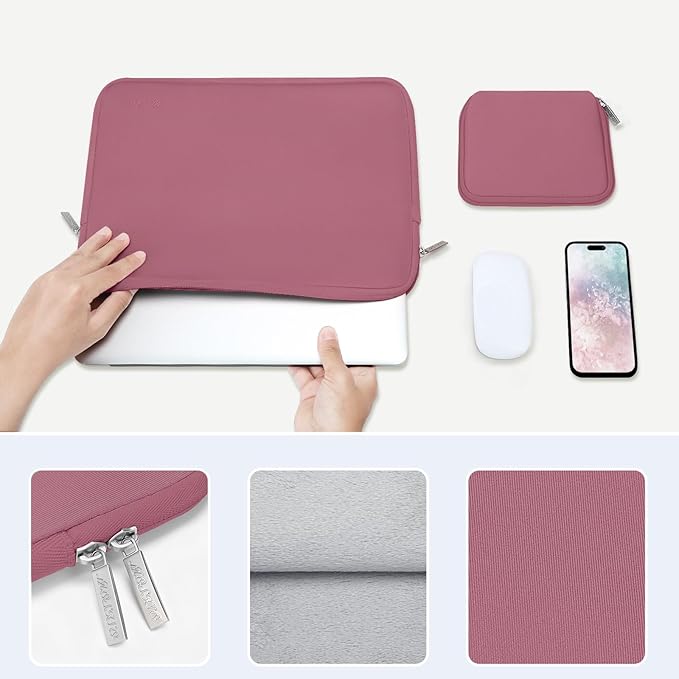 MOSISO Laptop Case 13.3 inch, 13-13.3 inch Laptop Sleeve Bag Compatible - Image 4