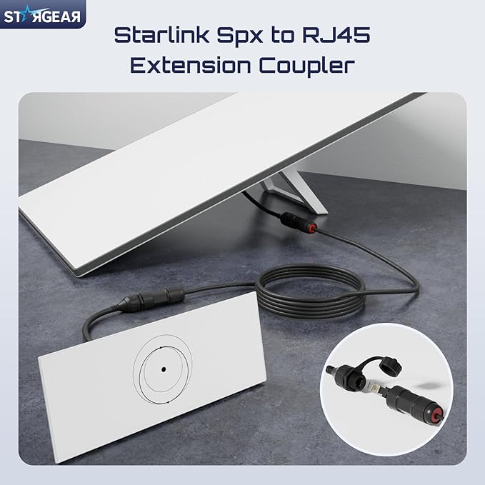 Starlink Ethernet Adapter for Gen 3/Mini, Waterproof Starlink Cable RJ45 - Image 5