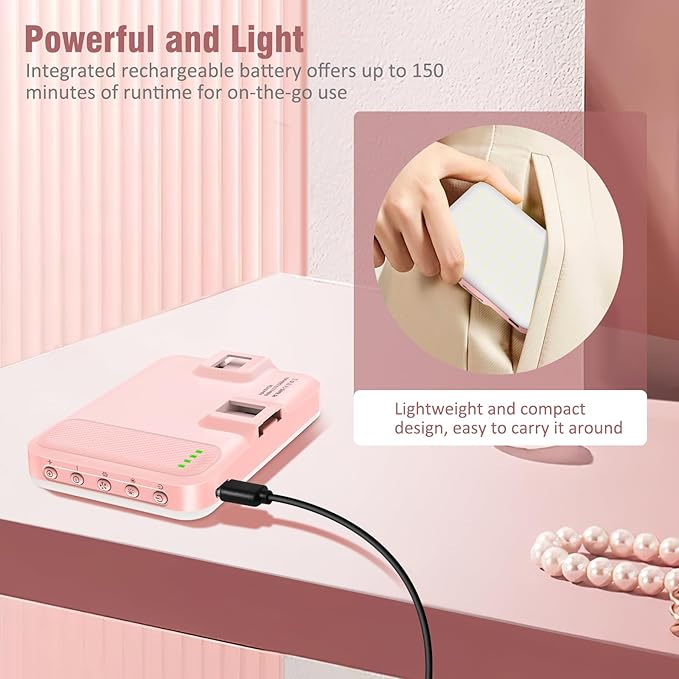 60 LED Portable Selfie Light Video Conference Lighting - Image 5