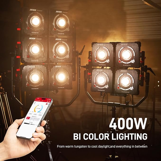 GVM 400W Bi-Color Video Light - Image 6