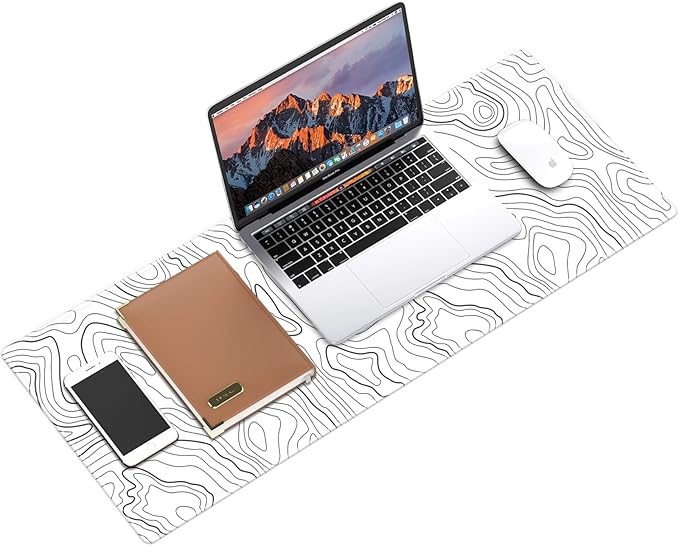 Gaming Mouse Mat Forest Background Pattern XXL XL Large Mouse Mat Long Extended - Image 6