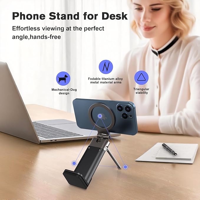 Metal Airplane Travel Essentials Phone Holder Mount - Image 4