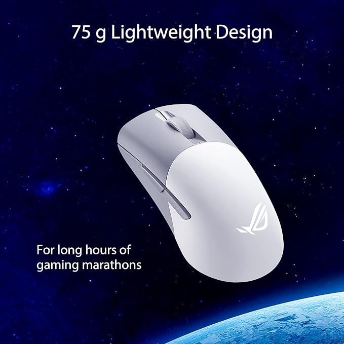 Asus ROG Keris Wireless AimPoint Gaming Mouse, Tri-mode connectivity, 36000 DPI - Image 5