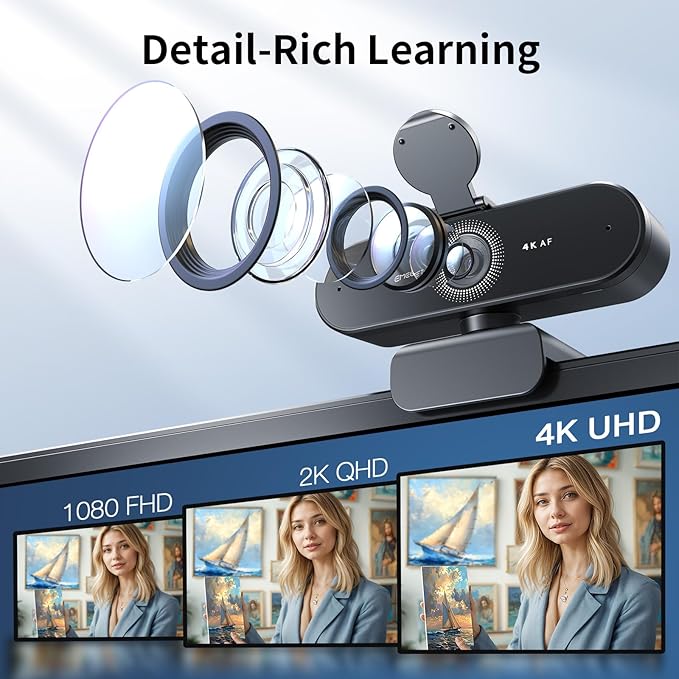 EMEET NOVA 4K Webcam for PC - Image 2
