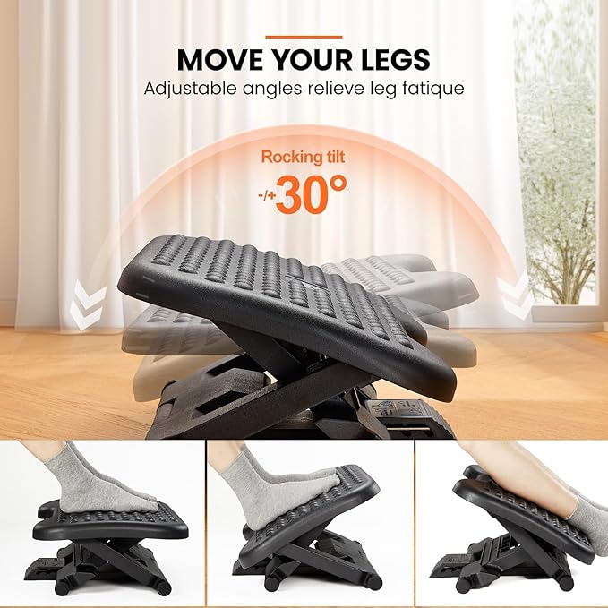 ErGear Under Desk Footrest, Adjustable Foot Rest - Image 5