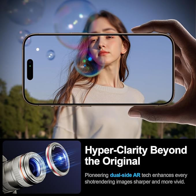X-it 2 Pack Camera Lens Protector, Shatterproof Protection Anti-Scratch Ultra - Image 3