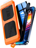TOCOL for iPhone 12 Pro Max Privacy Screen Protector 9H+ Hardness Tempered by TOCOL