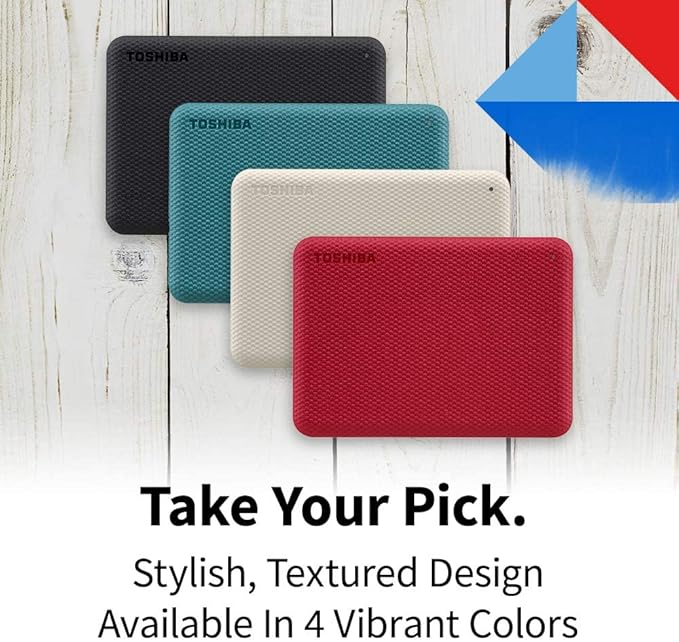 TOSHIBA Canvio Advance 4TB & Basics 2TB Portable External Hard Drives USB 3.0 - Image 3