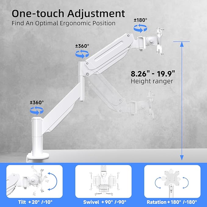 Suptek Ultrawide Monitor Arm Mount - Image 3