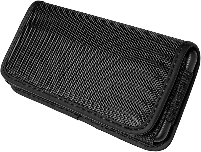 Nylon Cell Phone Holster for Cricket Vision Plus, Icon 2, Google Pixel 5a - Image 8