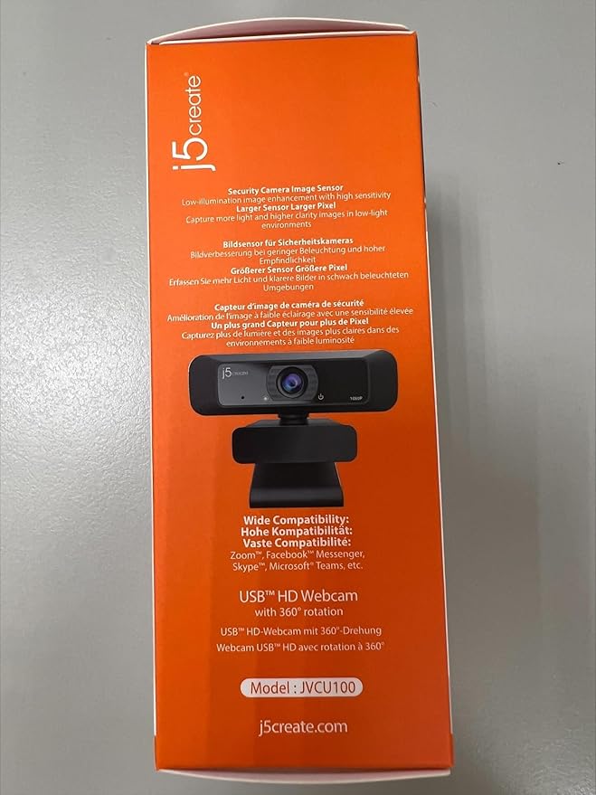 j5create USB Streaming Webcam - Image 10