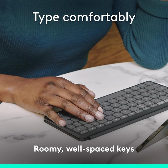 Logitech Keys-to-GO 2 Portable Bluetooth Tablet Keyboard - Image 4